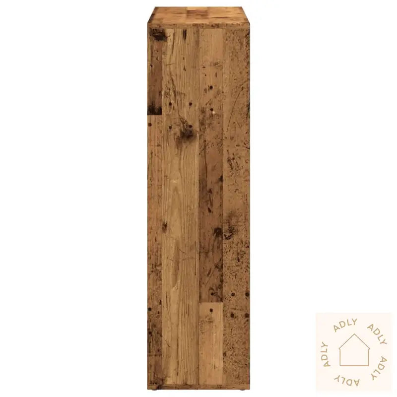 Romdeler Bokhylle Gammel Tre 102X29X103,5 Cm Konstruert Tre