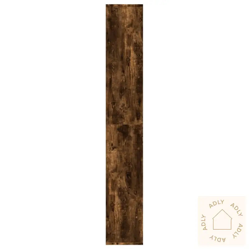 Romdeler Bokhylle Røkt Eik 67X25X161,5 Cm Konstruert Tre