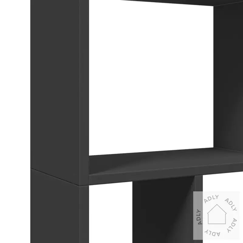 Bokhylle Svart 60X20X120 Cm Konstruert Tre