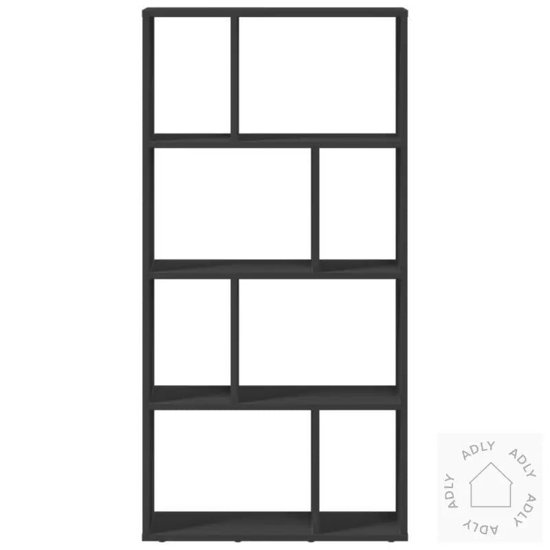 Bokhylle Svart 60X20X120 Cm Konstruert Tre