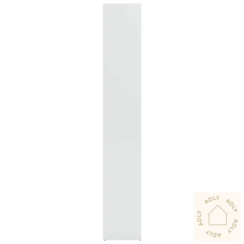 Bokhylle Høyglans Hvit 40X30X189 Cm Konstruert Tre