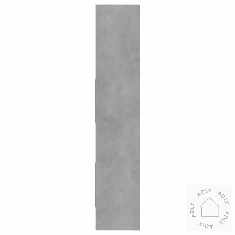 Bokhylle Betonggrå 60X35X180 Cm Konstruert Tre