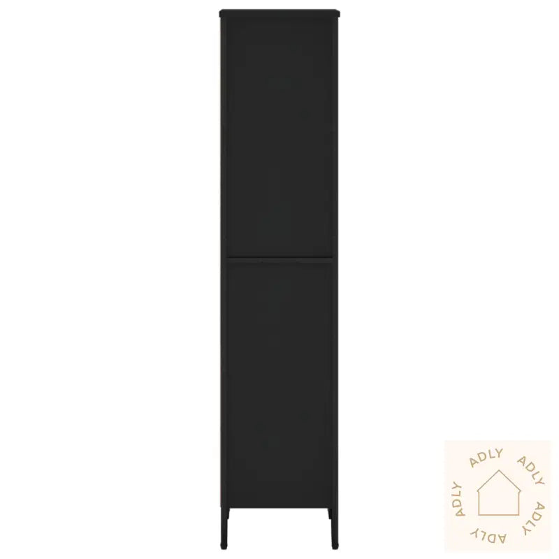 Bokhylle Svart 50X31X137,5 Cm Konstruert Tre