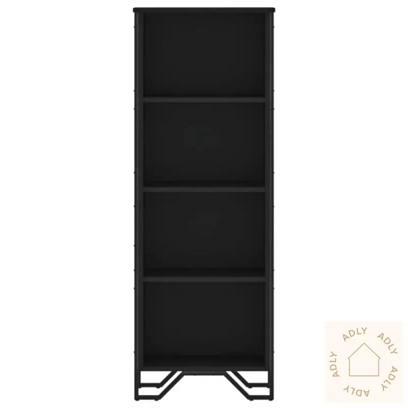 Bokhylle Svart 50X31X137,5 Cm Konstruert Tre