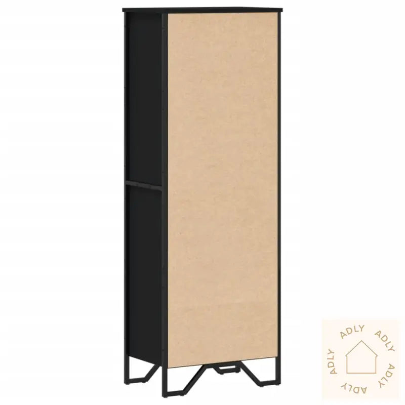 Bokhylle Svart 50X31X137,5 Cm Konstruert Tre