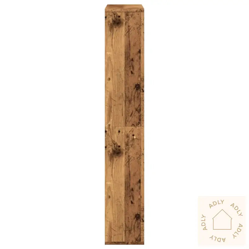 Bokhylle Gammelt Tre 72X20X120 Cm Konstruert Tre