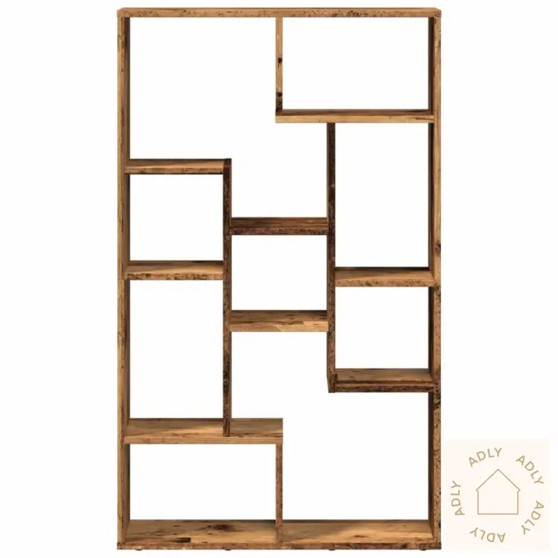 Bokhylle Gammelt Tre 72X20X120 Cm Konstruert Tre