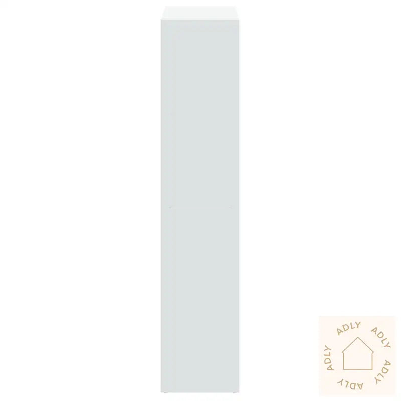 Romdeler Bokhylle Hvit 69,5X29X137,5 Cm Konstruert Tre