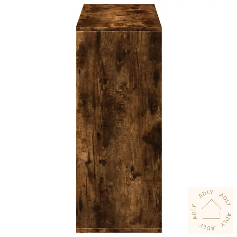 Romdeler Bokhylle Røkt Eik 69,5X29X69,5 Cm Konstruert Tre