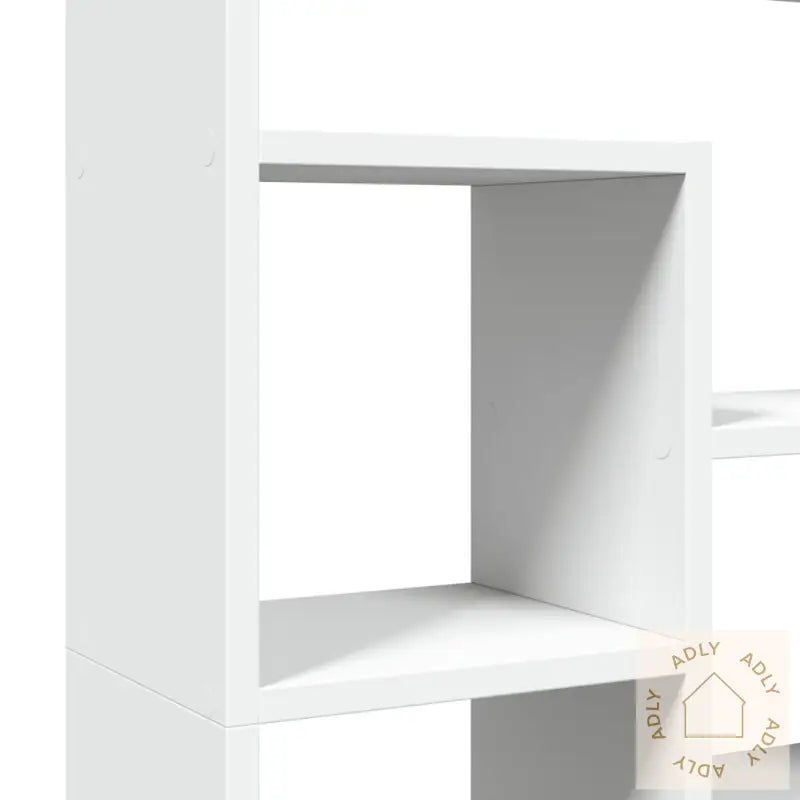Bokhylle Hvit 72X20X120 Cm Konstruert Tre