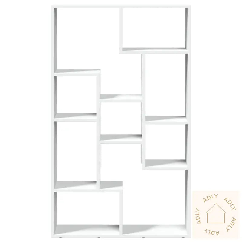 Bokhylle Hvit 72X20X120 Cm Konstruert Tre