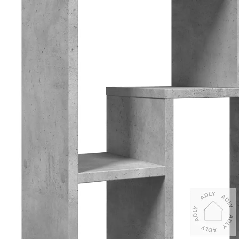 Bokhylle Betonggrå 63X20X90 Cm Konstruert Tre