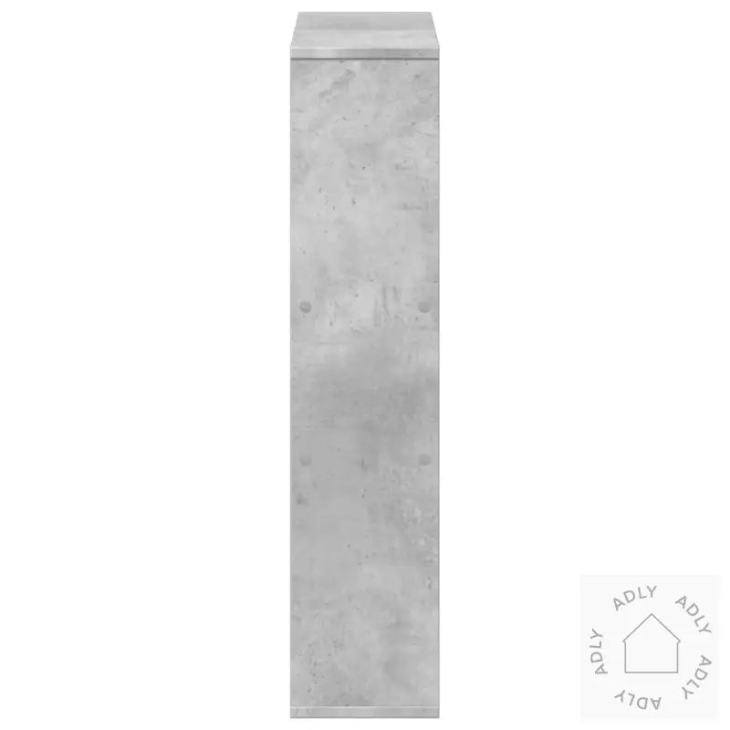 Bokhylle Betonggrå 63X20X90 Cm Konstruert Tre