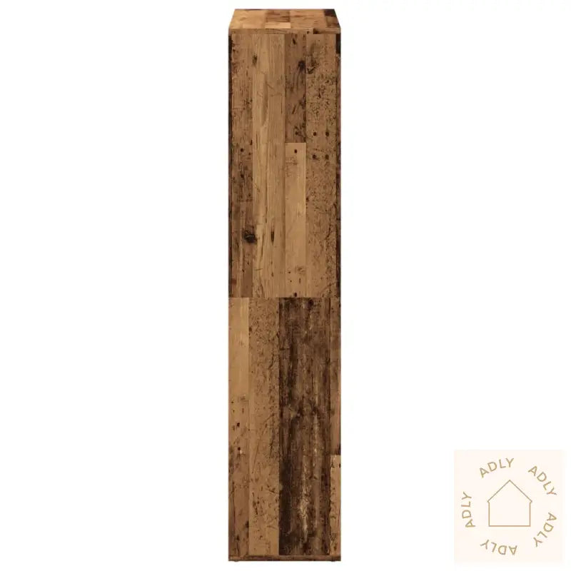 Romdeler Bokhylle Gammel Tre 69,5X29X137,5 Cm Konstruert Tre