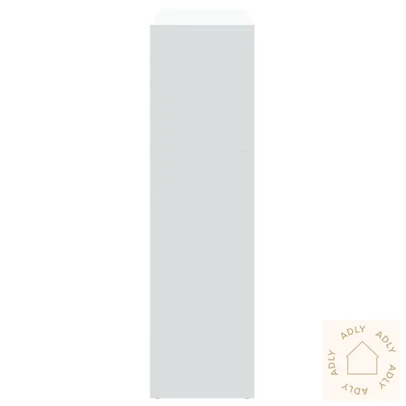 Romdeler Bokhylle Hvit 102X29X103,5 Cm Konstruert Tre