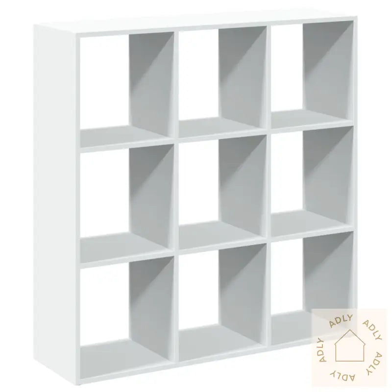 Romdeler Bokhylle Hvit 102X29X103,5 Cm Konstruert Tre