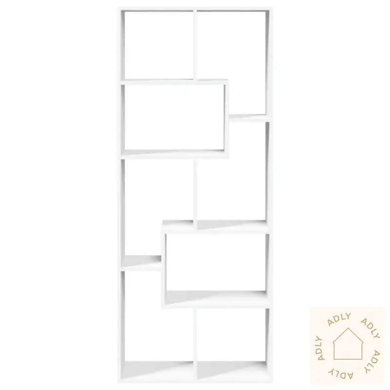 Romdeler Bokhylle Hvit 67X25X161,5 Cm Konstruert Tre