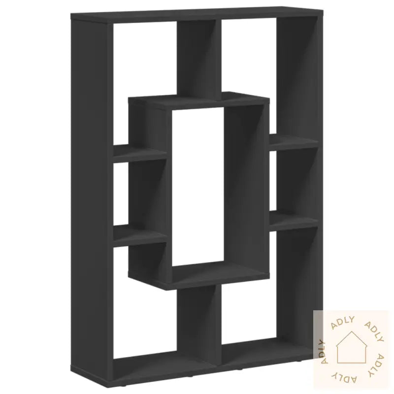 Bokhylle Svart 63X20X90 Cm Konstruert Tre