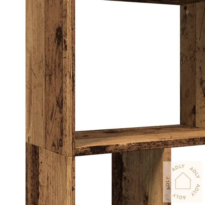 Bokhylle Gammelt Tre 60X20X120 Cm Konstruert Tre