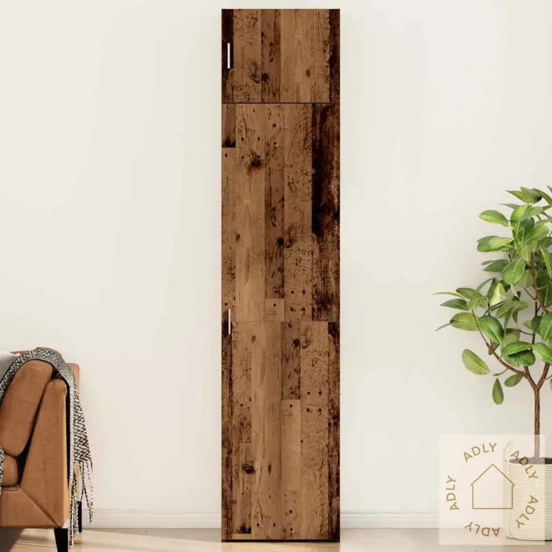 Oppbevaringsskap Gammelt Tre 50 X 41 X 225 Cm Konstruert Tre