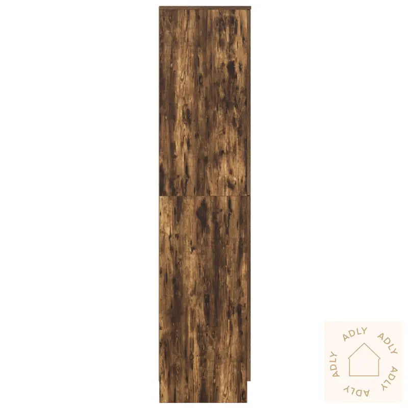 Buffet Skap Røkt Eik Konstruert Tre Stor Buffet Skap