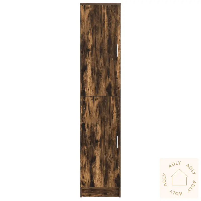 Buffet Skap Røkt Eik Konstruert Tre Stor Buffet Skap