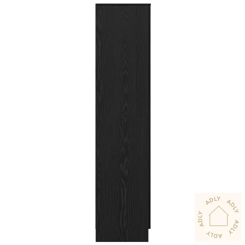 Buffet Skap Svart Eik Konstruert Tre Medium Buffet Skap