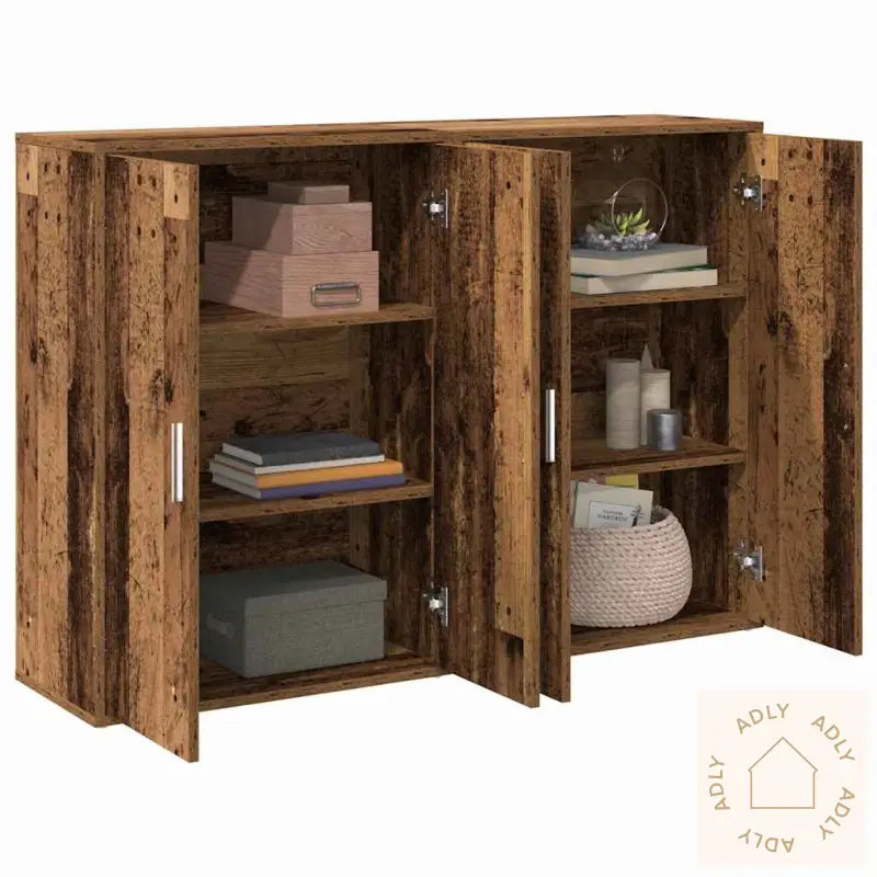 Serviesskap Gammelt Tre 60 X 31 X 84 Cm Konstruert Tre