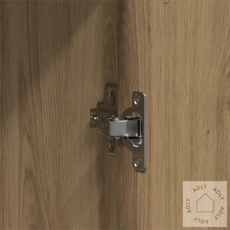 Garderobe Håndlaget Eik 55X25X189 Cm Konstruert Tre