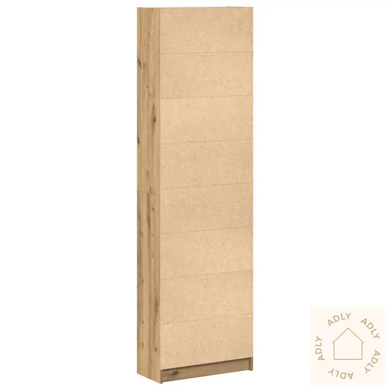 Garderobe Håndlaget Eik 55X25X189 Cm Konstruert Tre