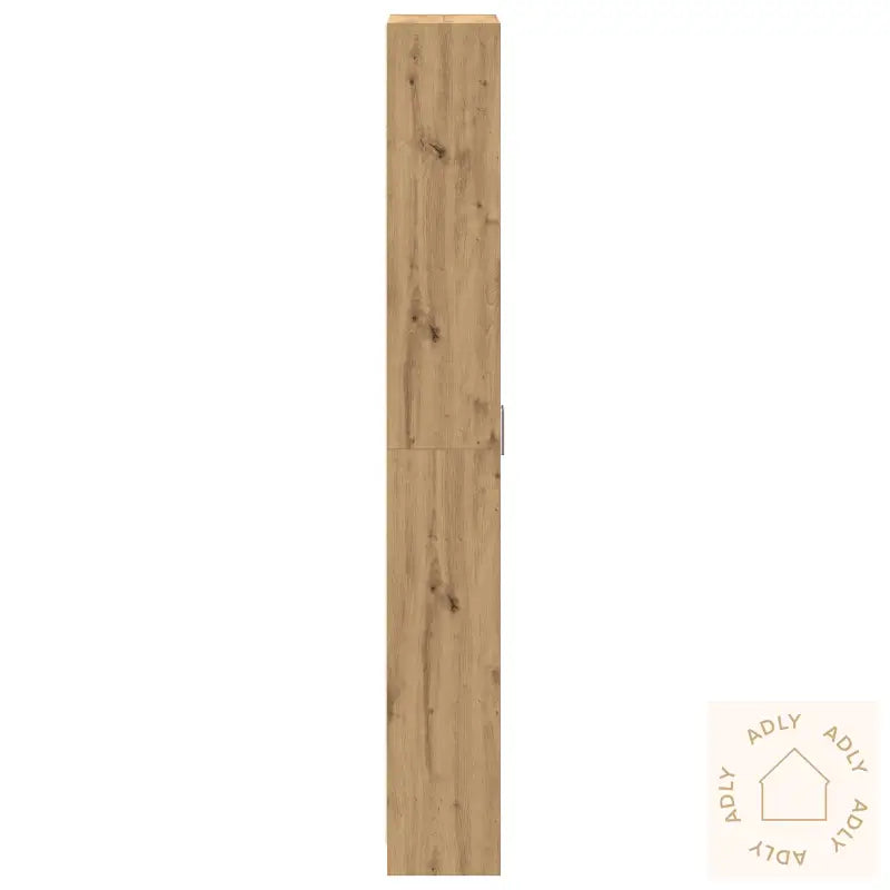 Garderobe Håndlaget Eik 55X25X189 Cm Konstruert Tre
