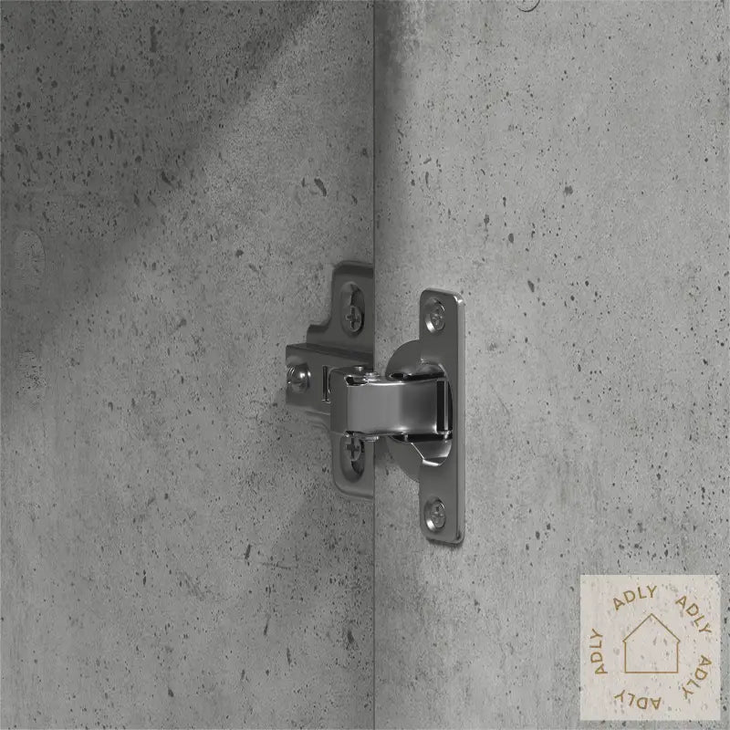 Garderobe Betonggrå 55X25X189 Cm Ingeniørtre