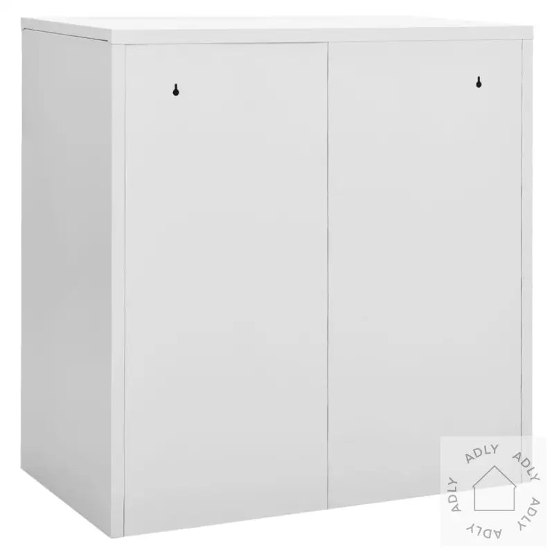Oppbevaringsskap Lysegrå Og Blå 90X45X92,5 Cm Stål