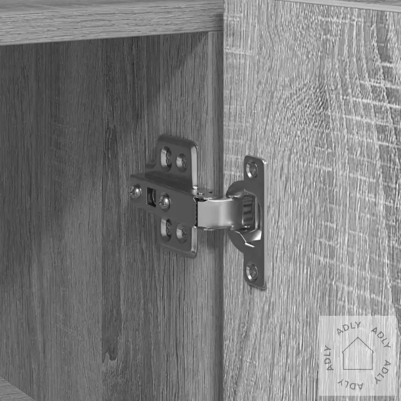 Skjenk Grå Sonoma Konstruert Tre 116 X 30 X 75 Cm Skjenk