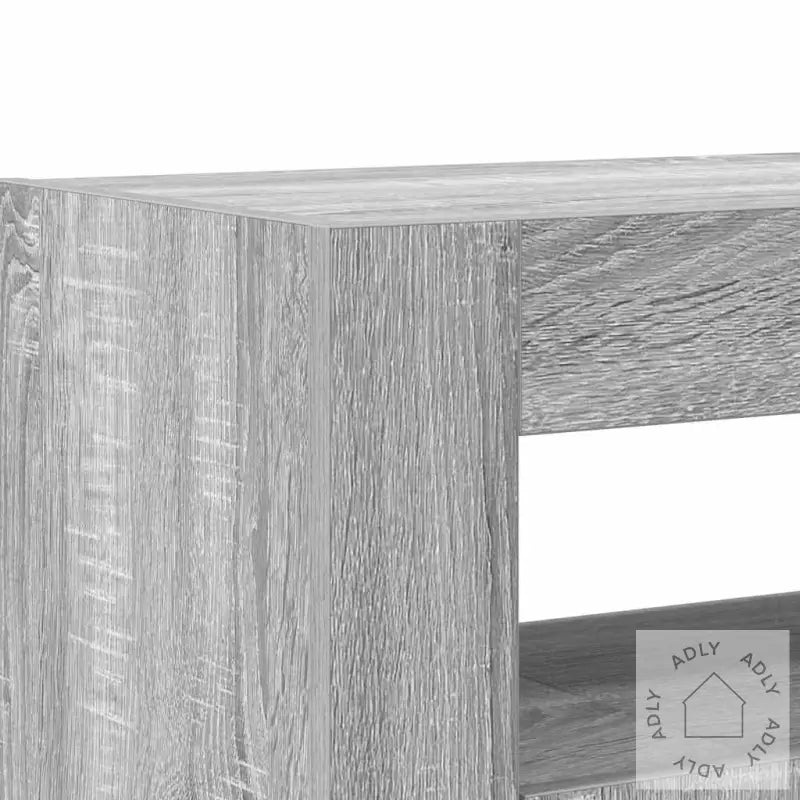 Skjenk Grå Sonoma Konstruert Tre 116 X 30 X 75 Cm Skjenk