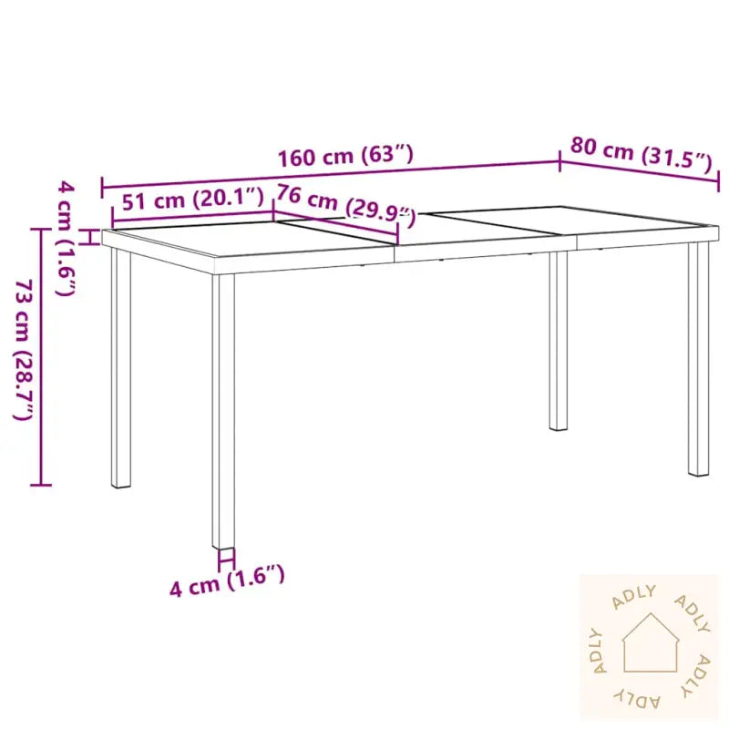 7-Delt Hagemøbelsett I Svart Tekstil Og Stål