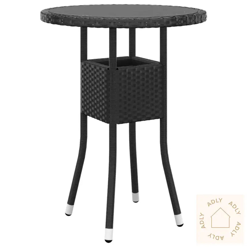 Hagesofagruppe 5 Deler Polyrotting Svart