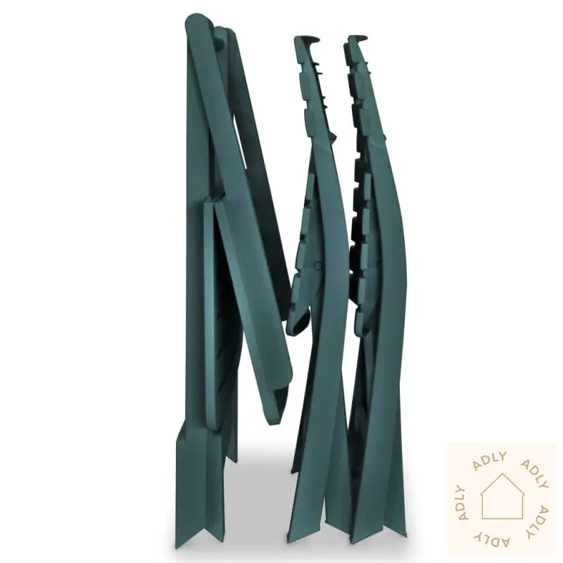 Sammenleggbart Bistrosett 3 Deler Plast Grønn