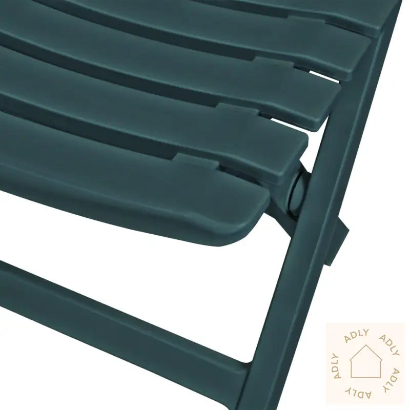 Sammenleggbart Bistrosett 3 Deler Plast Grønn