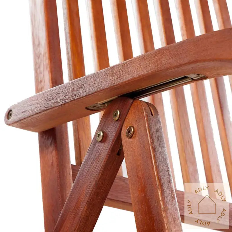 Sammenleggbare Stoler 2 Stk Heltre Akasie Brun