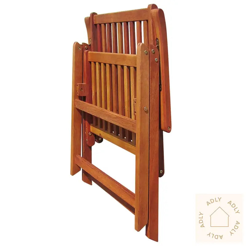 Sammenleggbare Stoler 2 Stk Heltre Akasie Brun