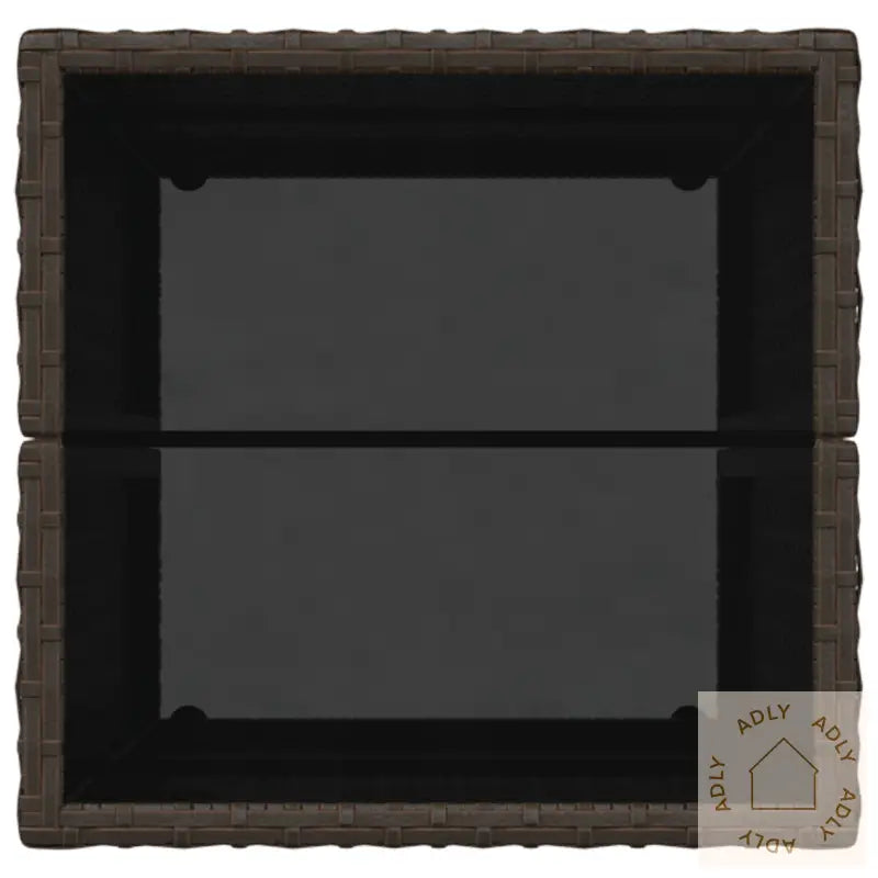 3-Delers Hagebistrosett Med Puter Brun Polyrotting