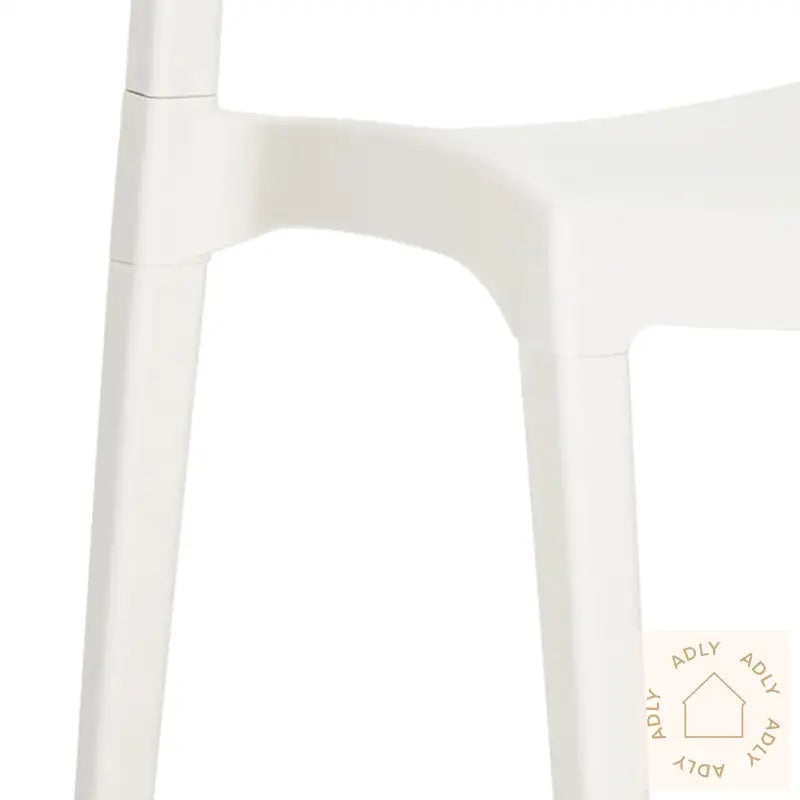 Hagestoler 2 Stk Hvit Polypropylen