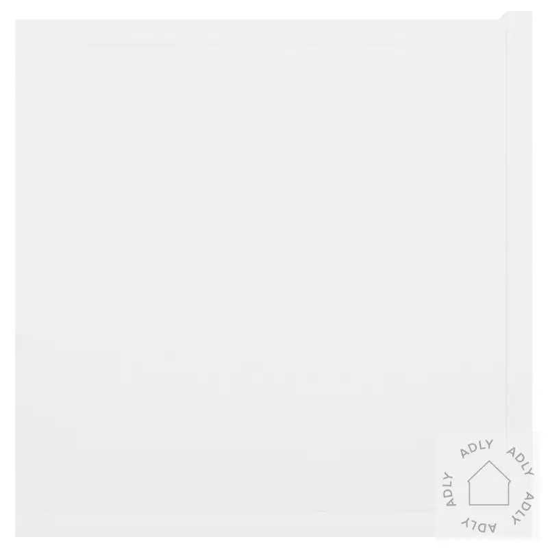 Hengende Tv-Benker 2 Stk Hvit 60X30X30 Cm