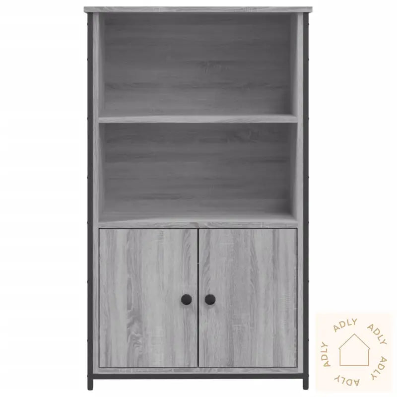 Highboard Grå Sonoma 62X32X103,5 Cm Konstruert Tre