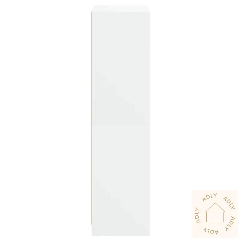Highboard Med Dører Hvit 68X37X142 Cm Konstruert Tre