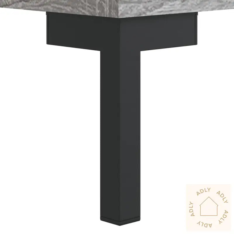 Highboard Grå Sonoma 69,5X32,5X180 Cm Konstruert Tre