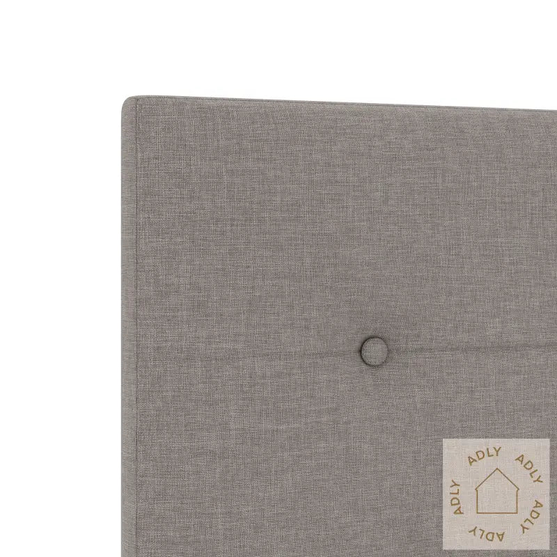 Hodegavl Med Knapper I Taupe 140 Cm Stoff