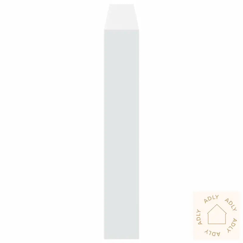 Hodegavl Skap Med Led Hvit 200X17X102 Cm