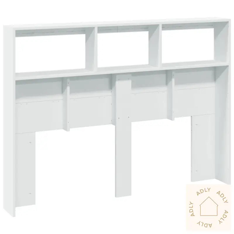 Hodegavl Skap Med Led Hvit 140X17X102 Cm